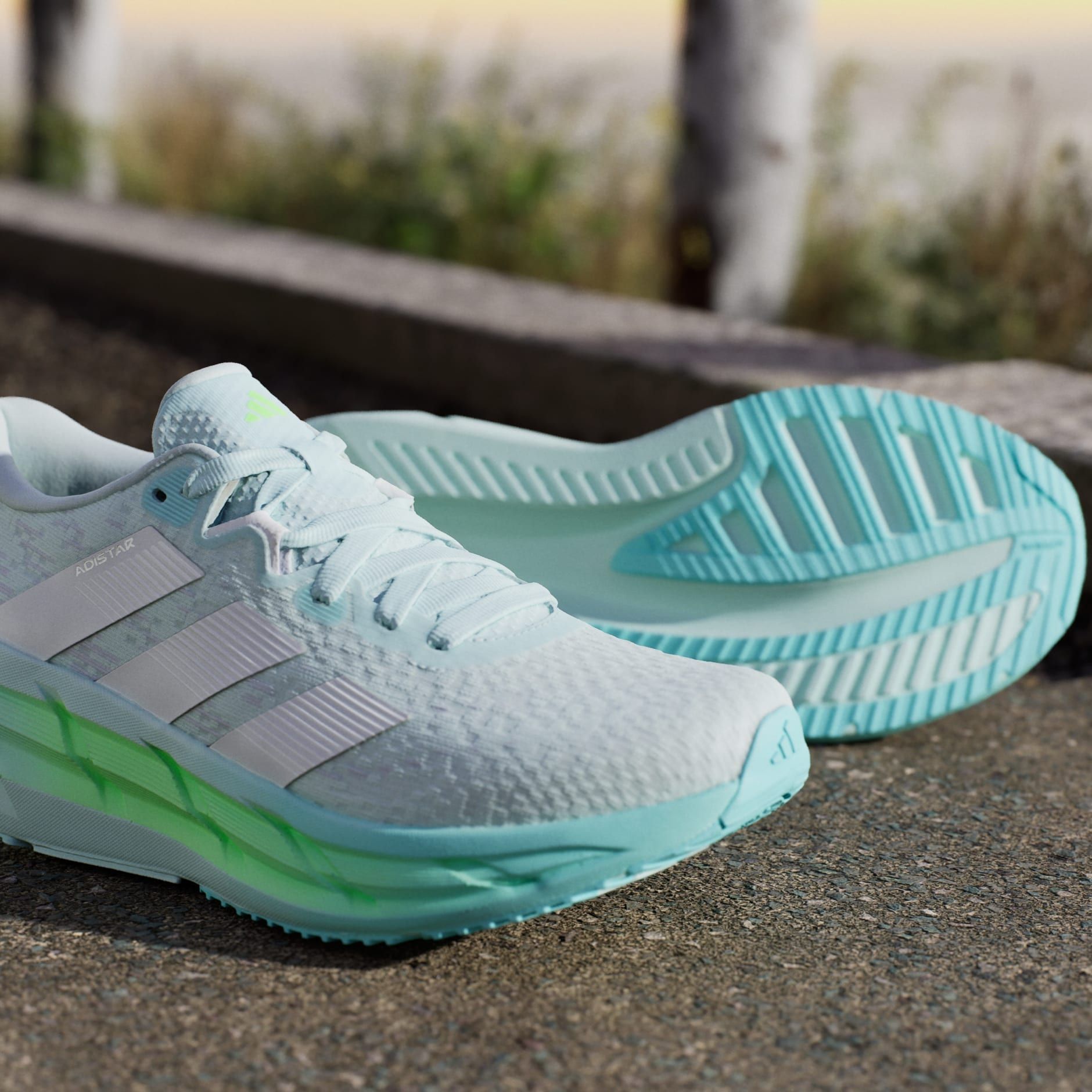 adidas Adistar 4 - Halo Mint / Zero Metalic / Lime Burst