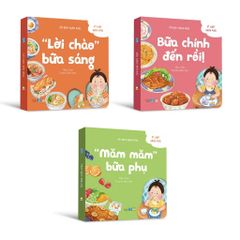 Bộ 3 cuốn Bữa ăn hạnh phúc