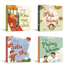 Bộ 4 cuốn Bé học ứng xử