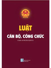 Luật cán bộ, công chức