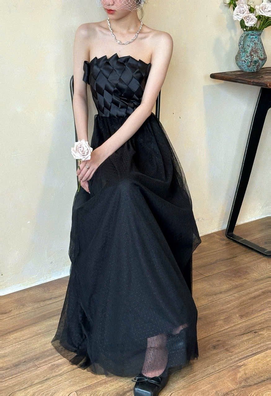 Swan Dress - Đầm Cúp Ngực Thiết Kế