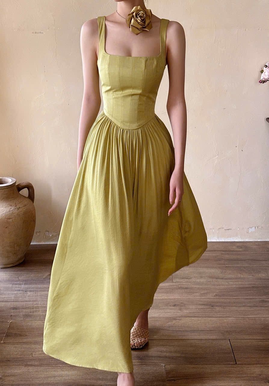 Elizabeth Dress - Đầm Corset Cổ Điển Hai Dây D0124