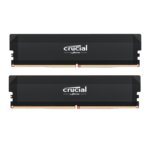 Crucial Pro Overclocking 32GB Kit (16GBx2) DDR5-6000 UDIMM Black