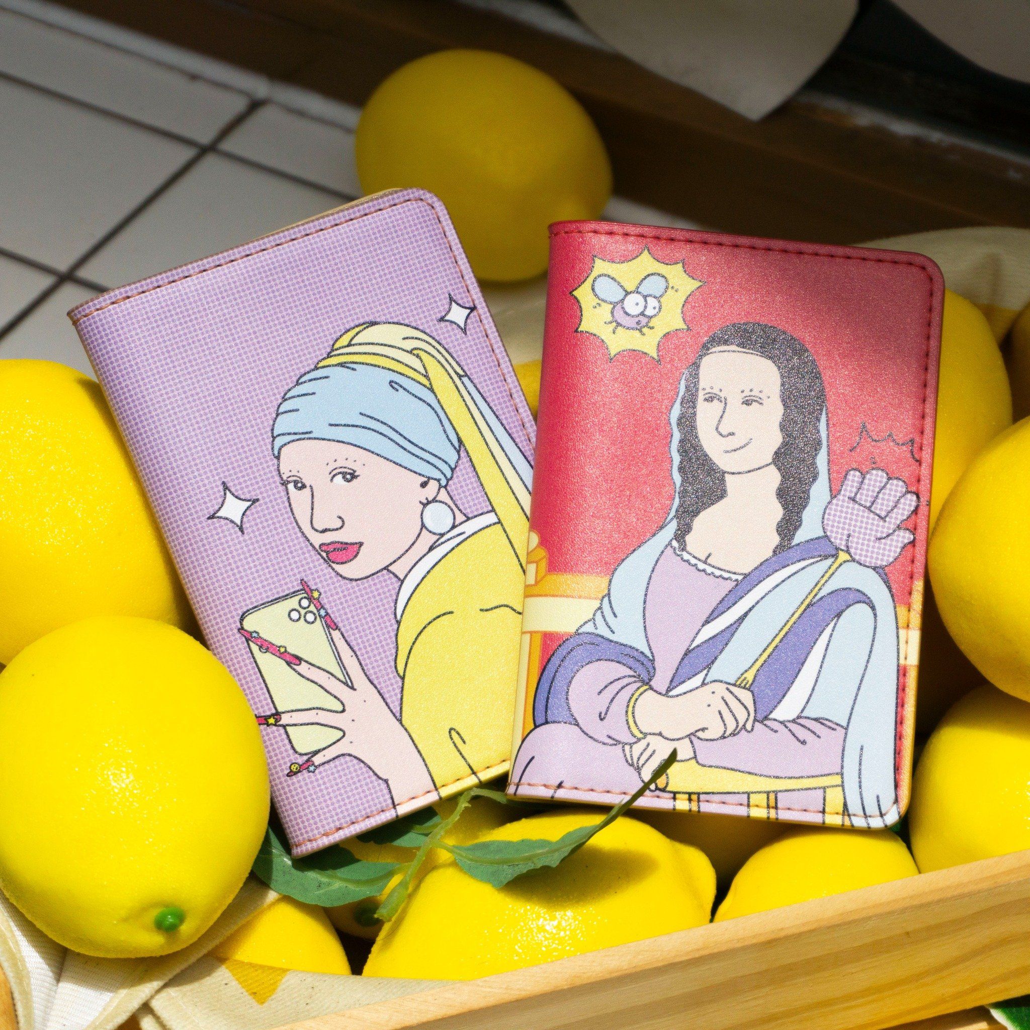 Bao Da Hộ Chiếu Mona Lisa