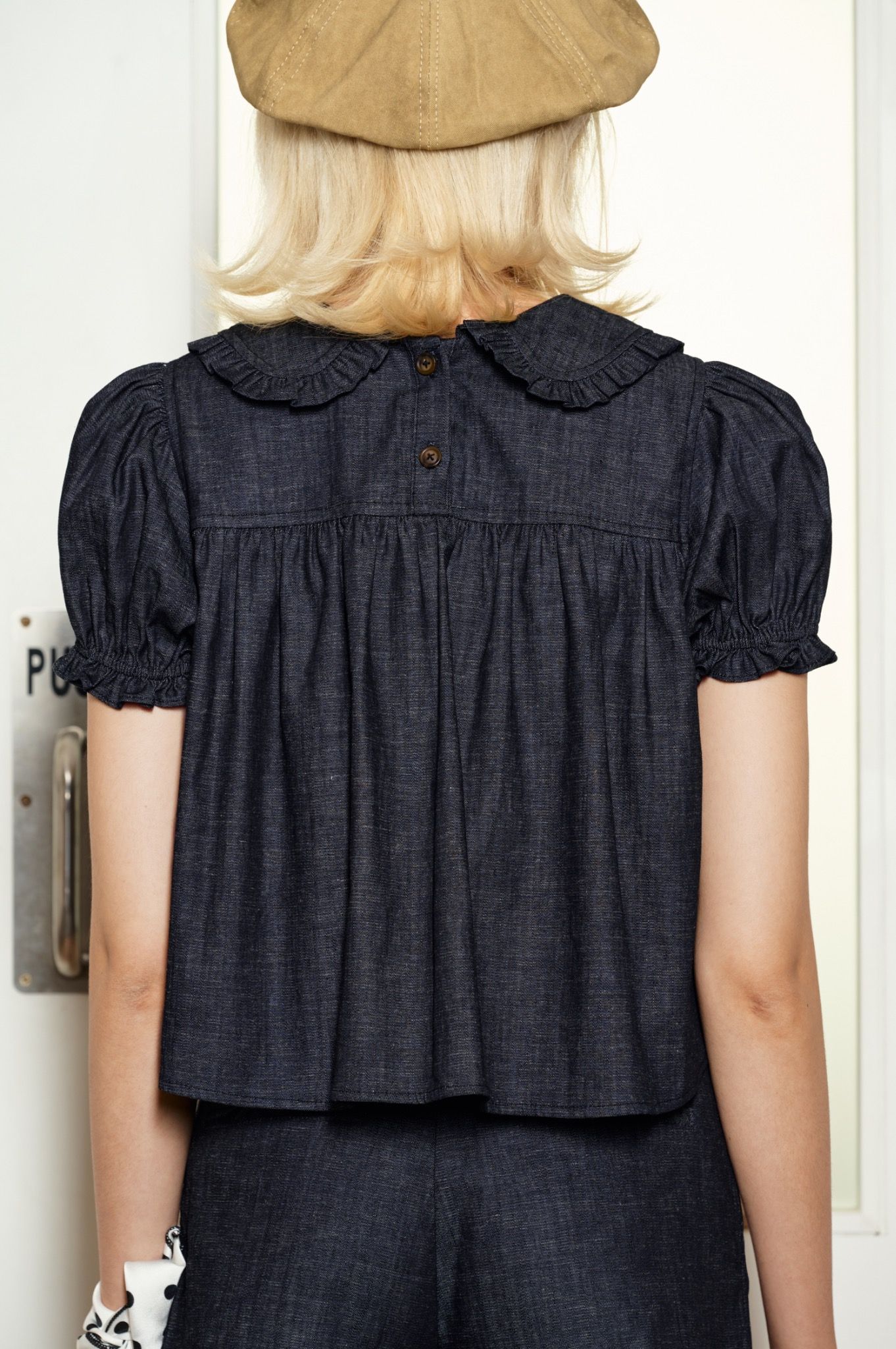 Black Babydoll Top