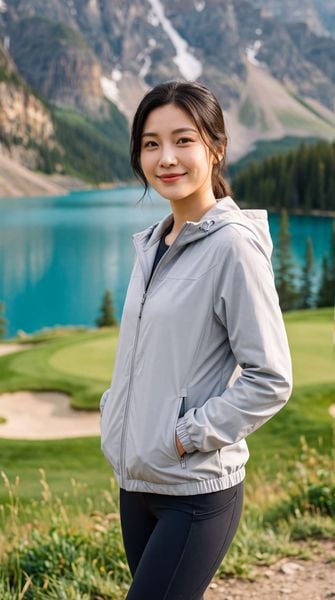 Áo gió nữ có mũ Couple Wind Tezo - 26AG2T047