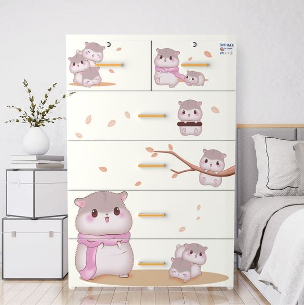Tủ nhựa đựng quần áo cho bé