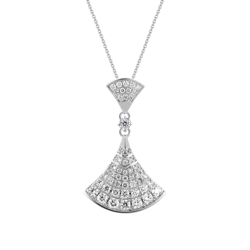 Mặt kim cương viên vàng 14K Blegari V2