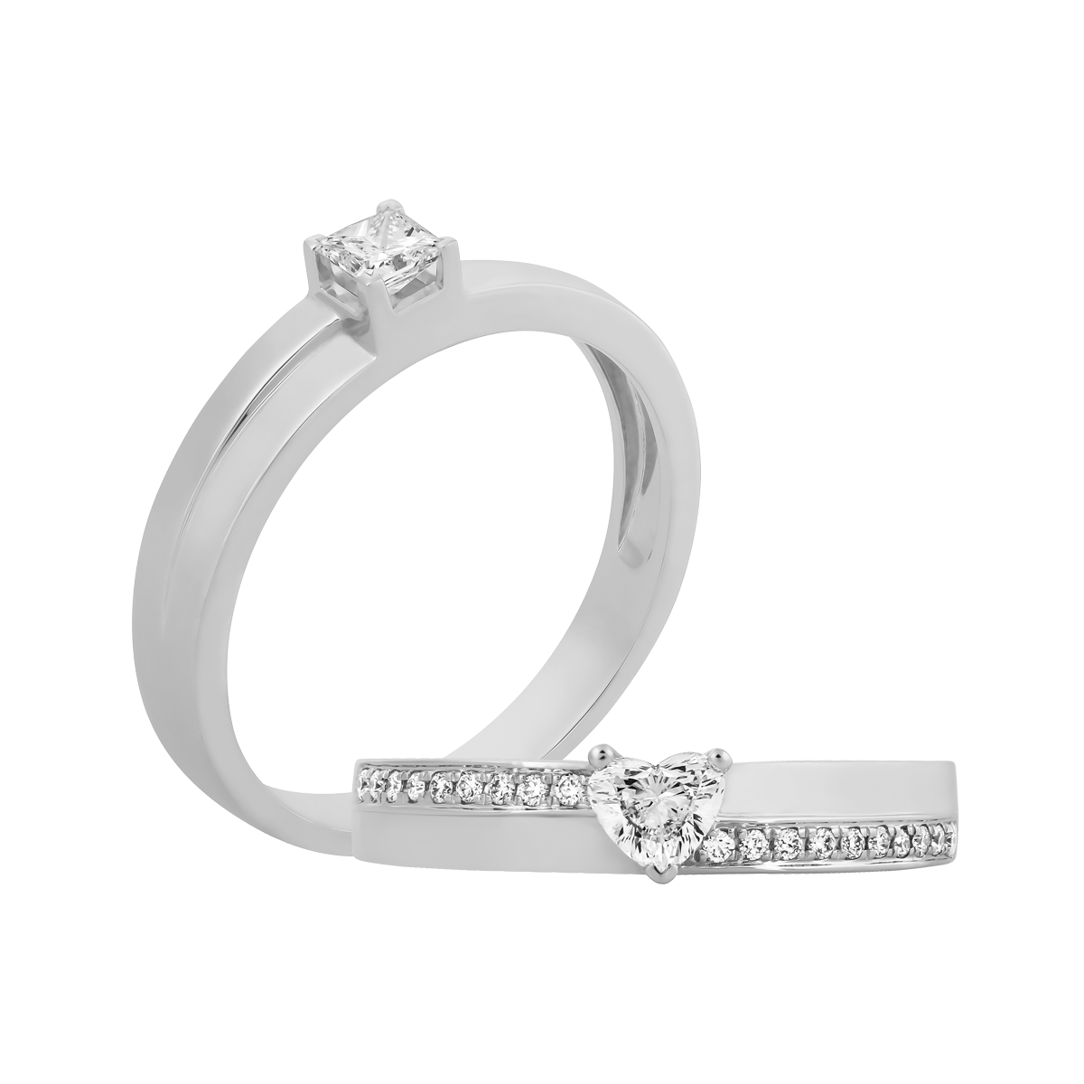 Nhẫn Cưới Florence HR2C&PR1C