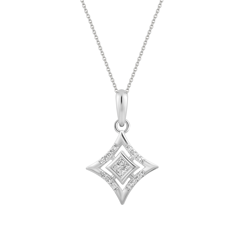 Mặt kim cương viên vàng 14K Eleanor