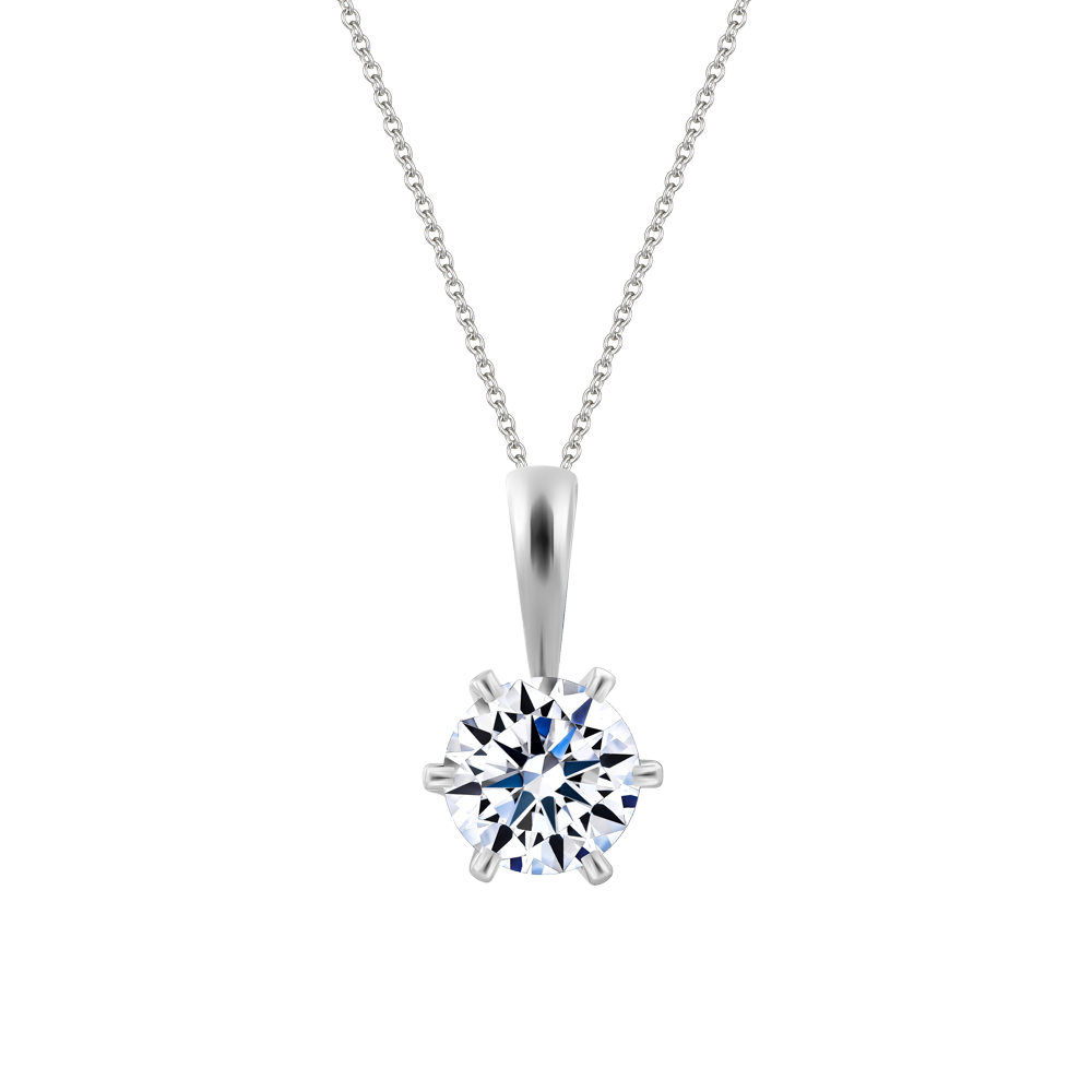 Mặt đính đá CZ vàng 10K Prince One N 2CT