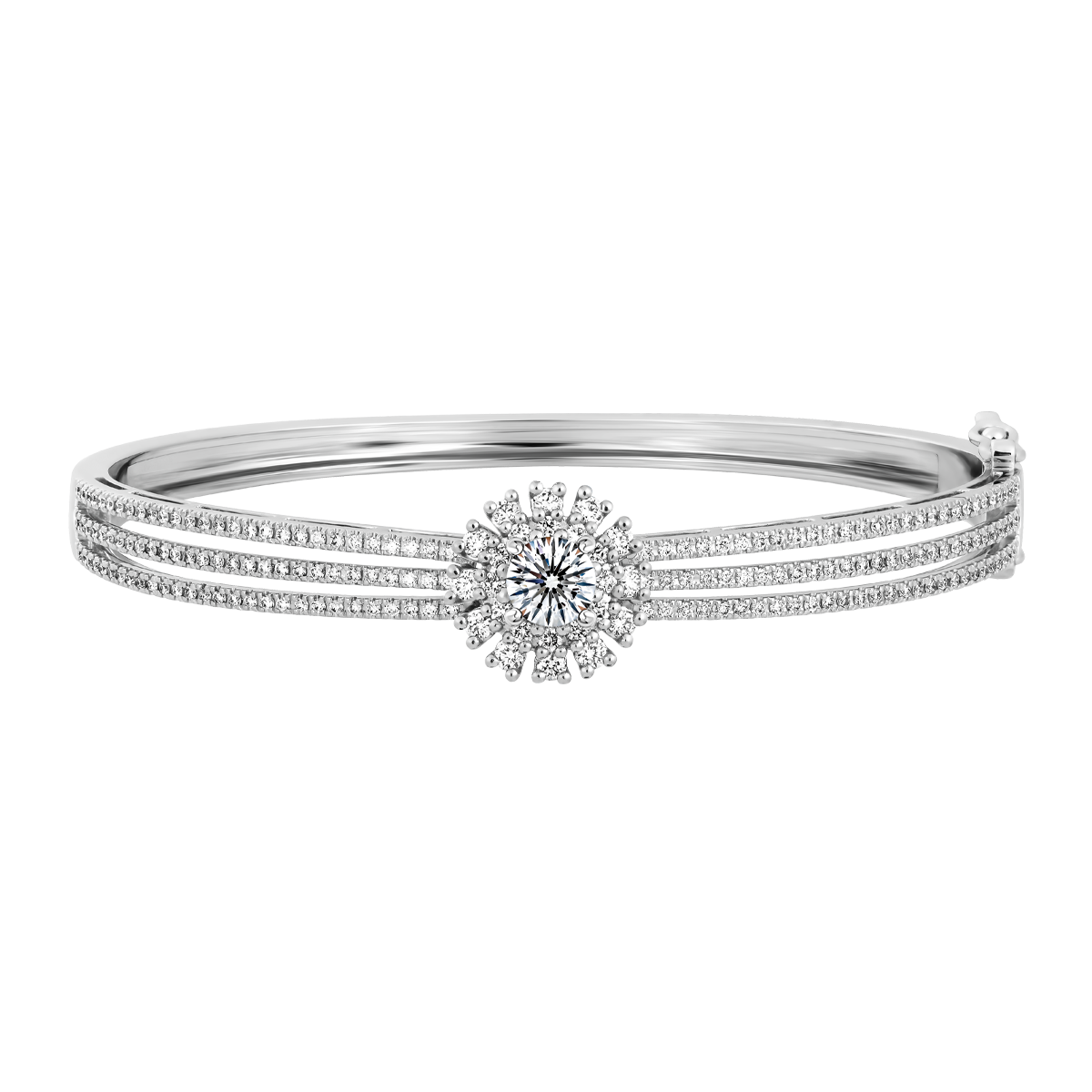 Vòng đeo tay đính đá CZ vàng 14K Calantha S 5C