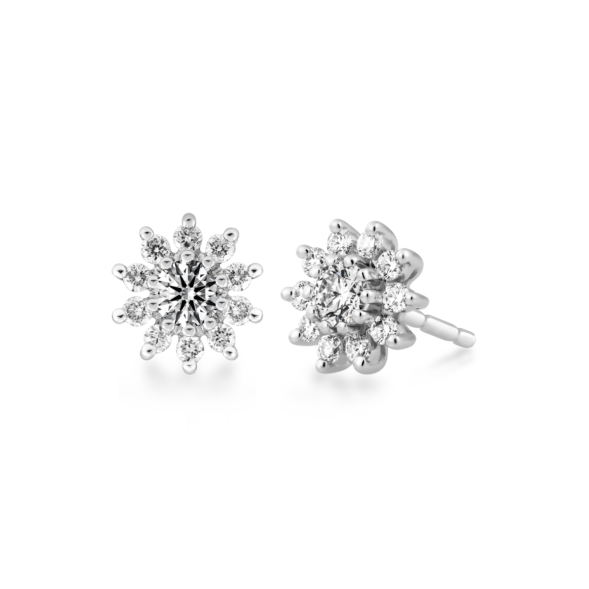 Ổ Bông kim cương tấm vàng 14K Amuse NS 2C