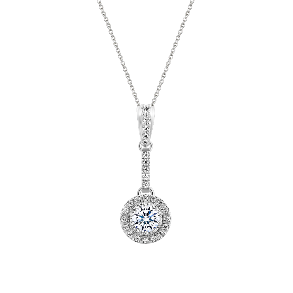 Mặt kim cương tấm vàng 14K Horaz N 5C