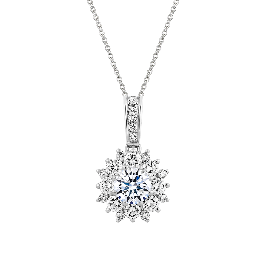 Mặt đính đá CZ vàng 10K Caste N2 1.5CT