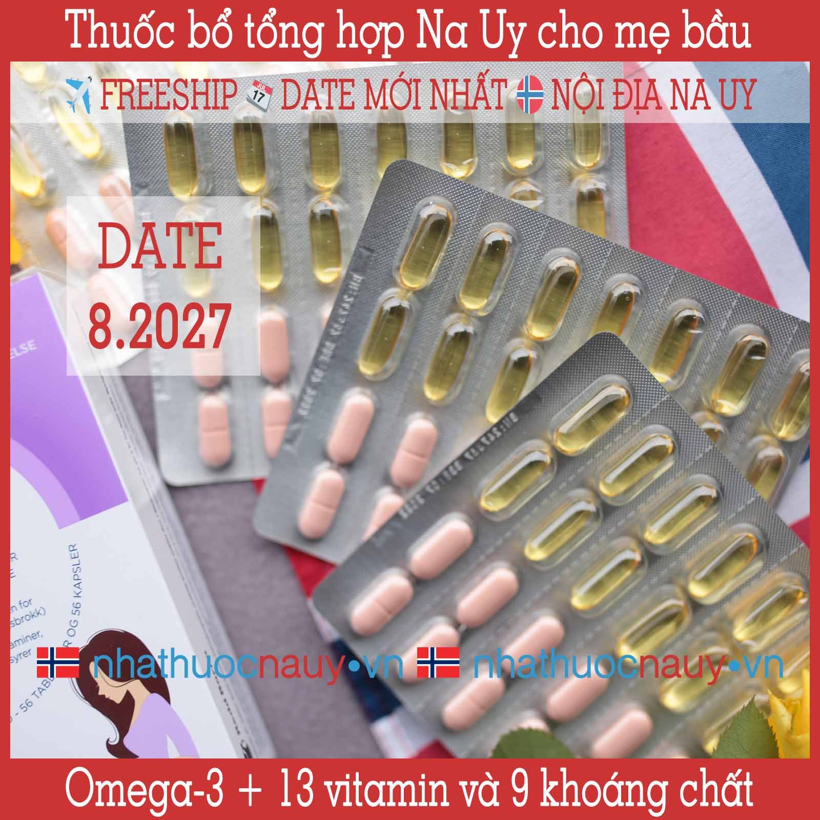 Thuốc bổ tổng hợp cho phụ nữ đang mang thai | Nycoplus Gravid