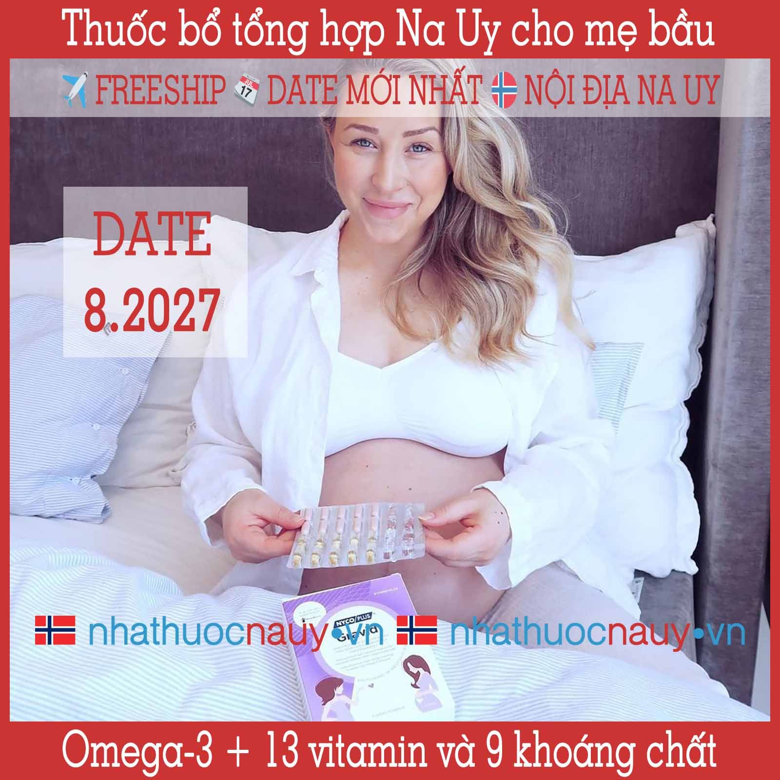 Thuốc bổ tổng hợp cho phụ nữ đang mang thai | Nycoplus Gravid