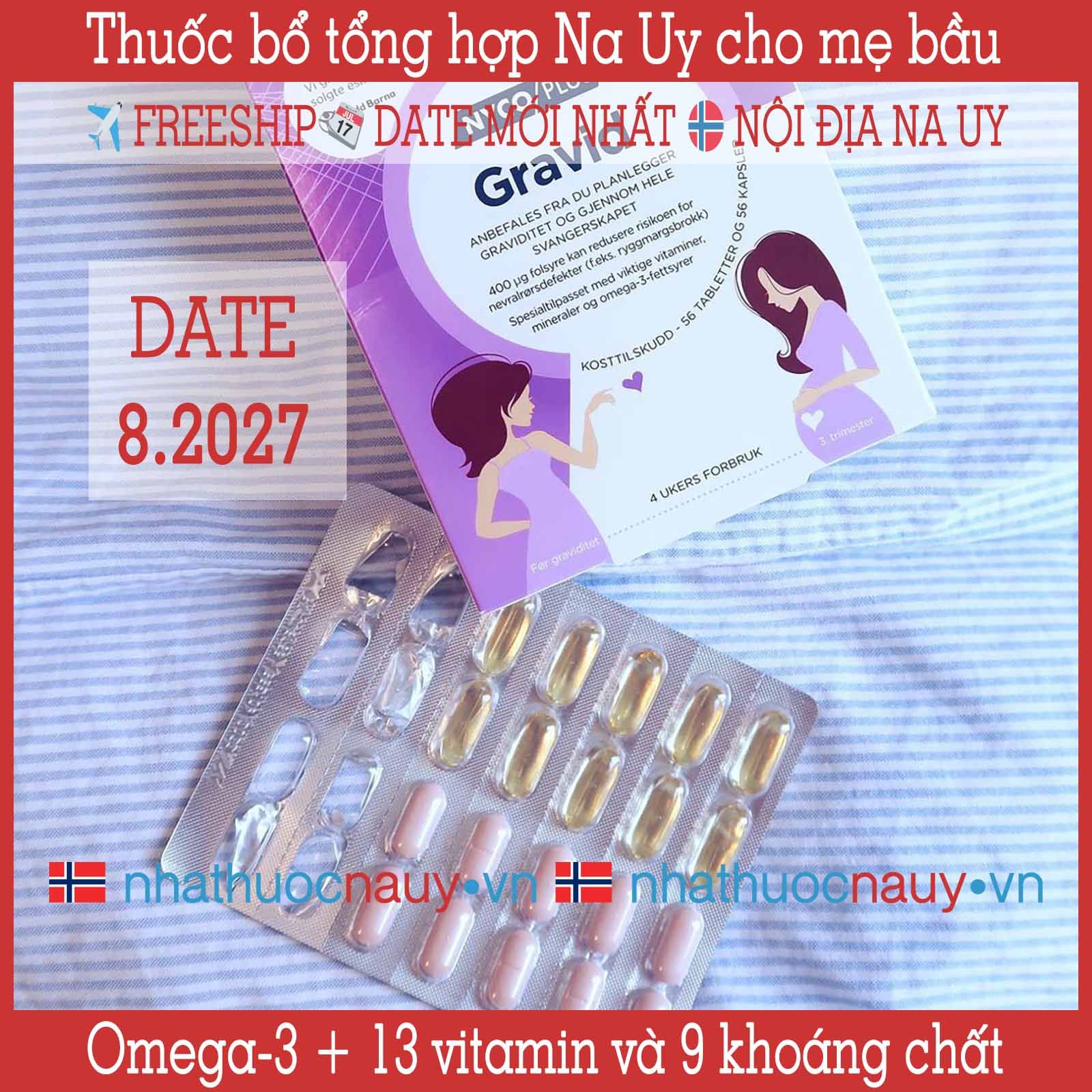 Thuốc bổ tổng hợp cho phụ nữ đang mang thai | Nycoplus Gravid