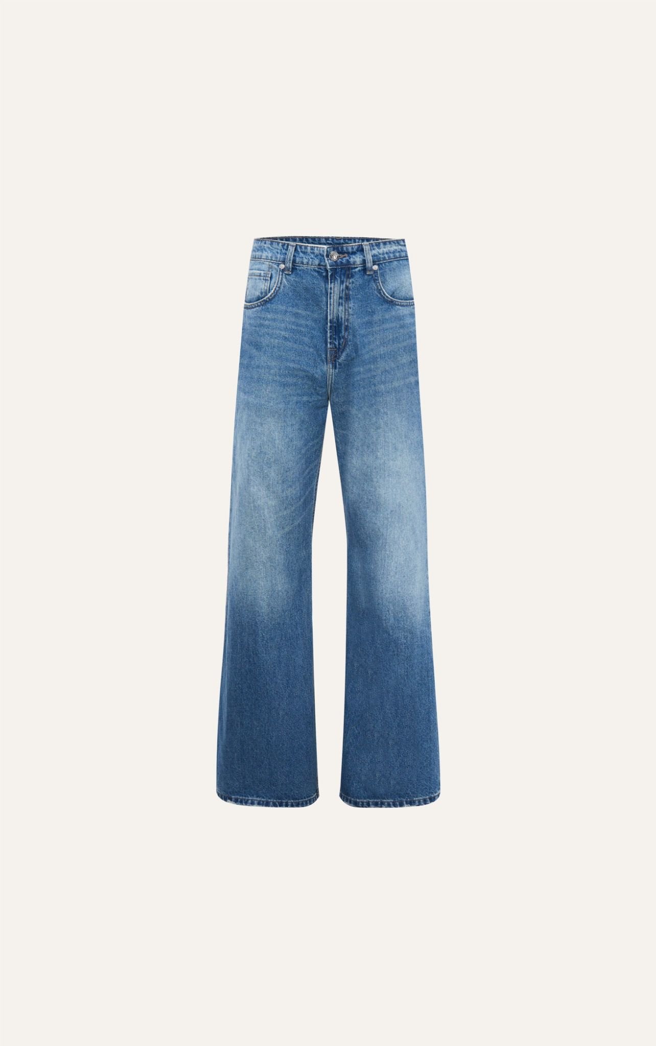 Y01 FACTORY LOOSE FIT JEANS - DARK BLUE