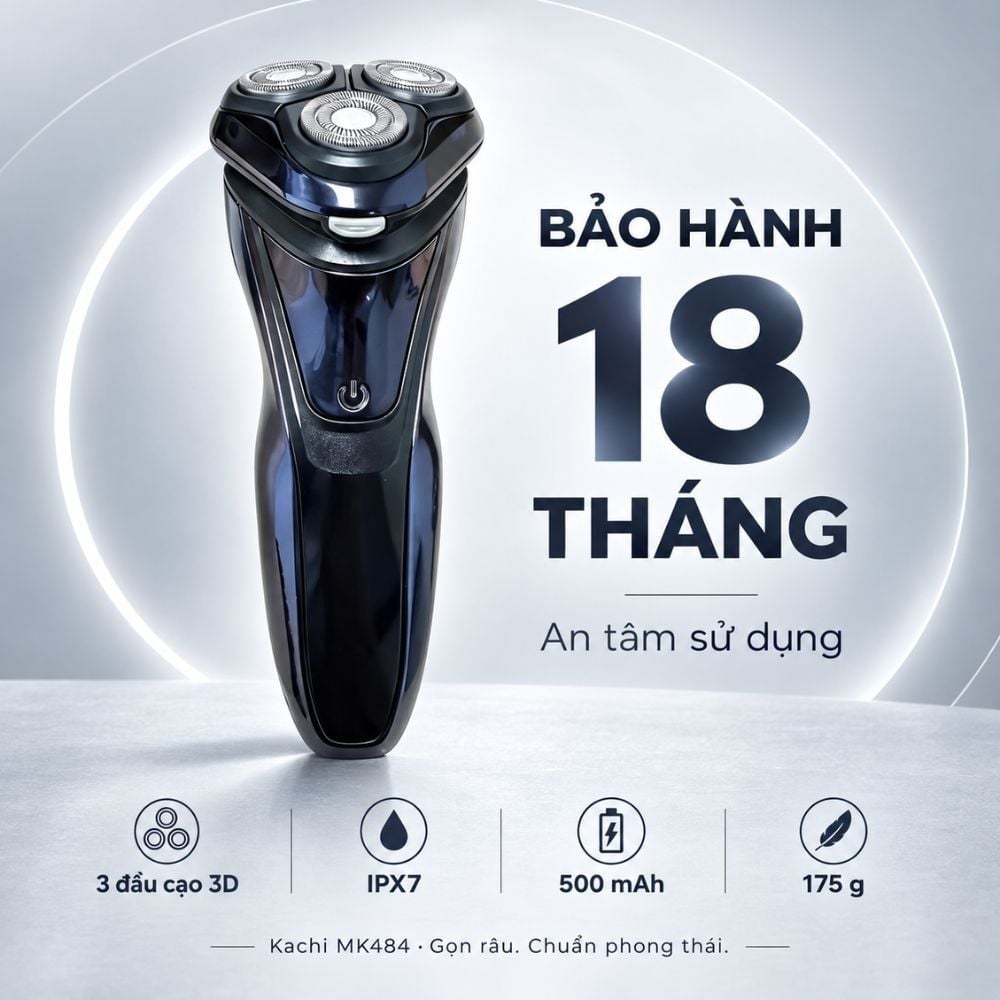 Máy cạo râu Kachi MK484 – hình ảnh chi tiết 8