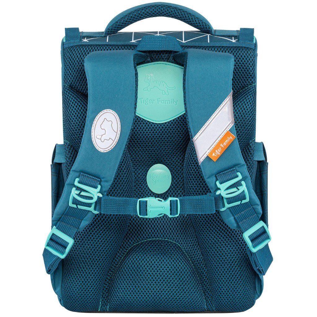 Cặp Sách Công Thái Học Tiger Family Earnest Schoolbag - Platinum - Tiger Family TGET-029A