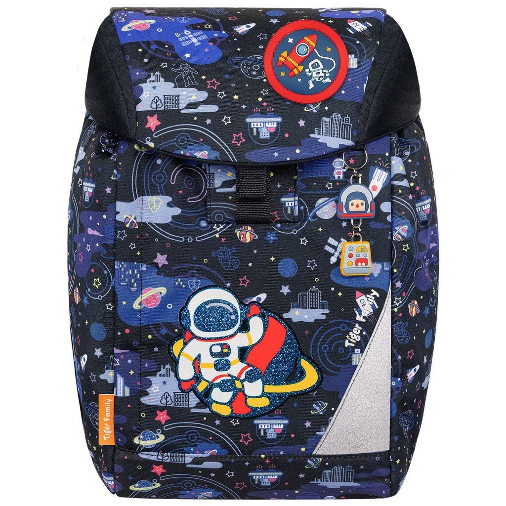 Cặp Sách Công Thái Học Tiger Family Eggie Schoolbag - Cities In Space - Tiger Family TGEG-006A