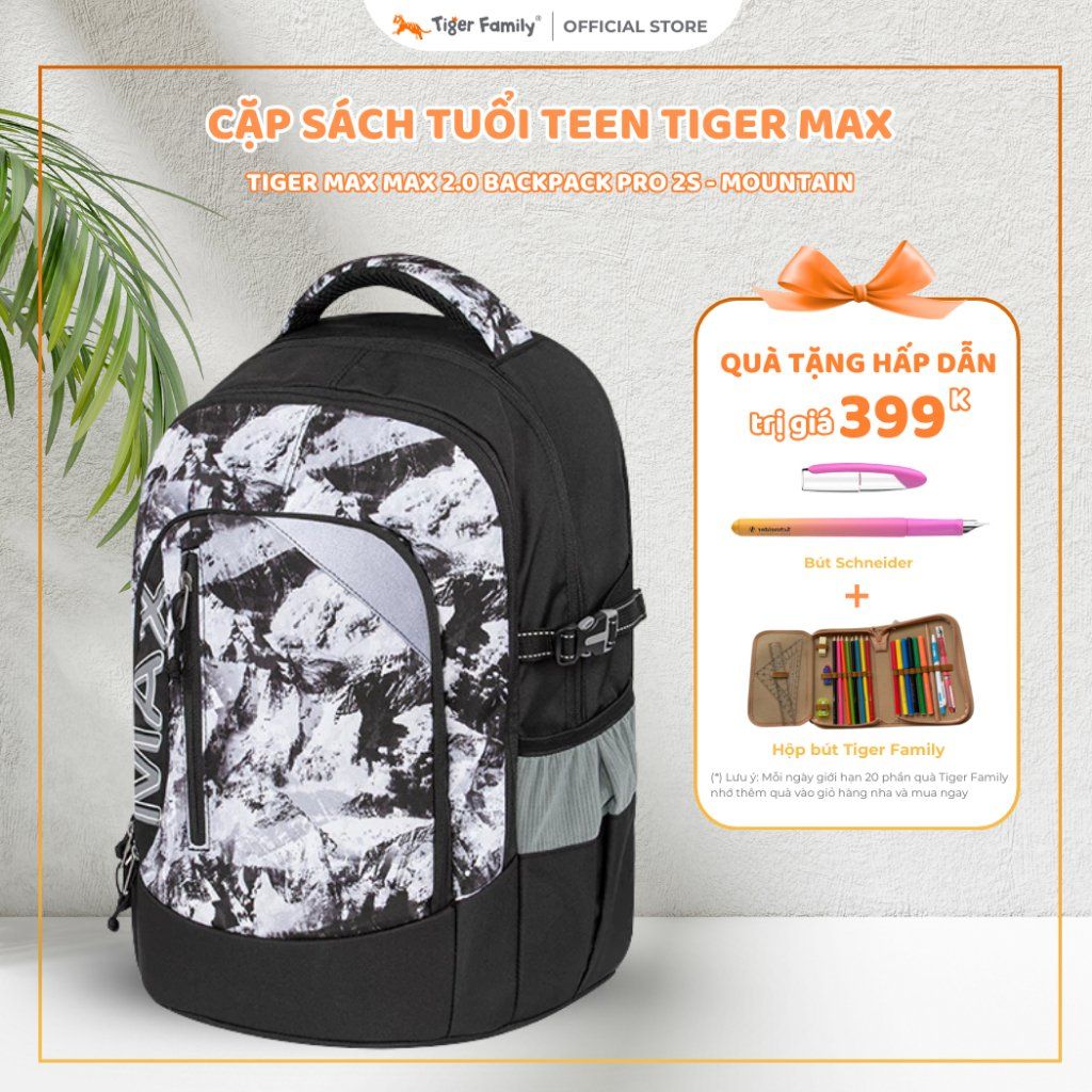 Cặp Sách Tiger Family Max Max 2.0 Backpack Pro 2S - Mountain TMM2-015A(2)