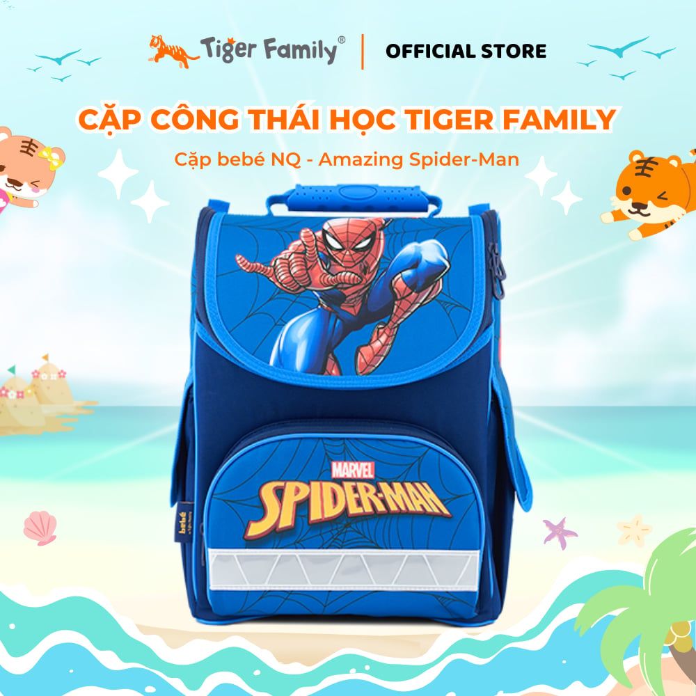 Cặp sách Tiger Family Nature Quest - Cặp be bé - Amazing Spider Man