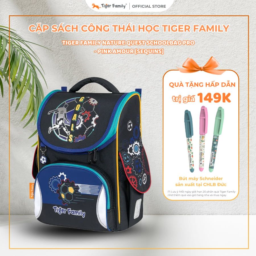 Cặp Sách Công Thái Học Tiger Family Nature Quest Pro - One Goal - Tiger Family TGNQ-100A