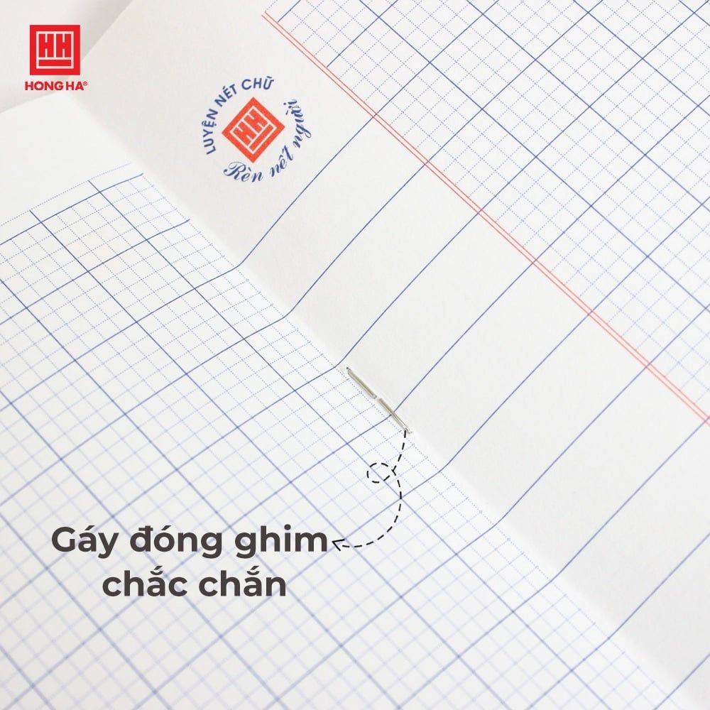 Combo 10 Vở 4 Ô ly 48 trang School Bạn Nhỏ Hồng Hà - 0509