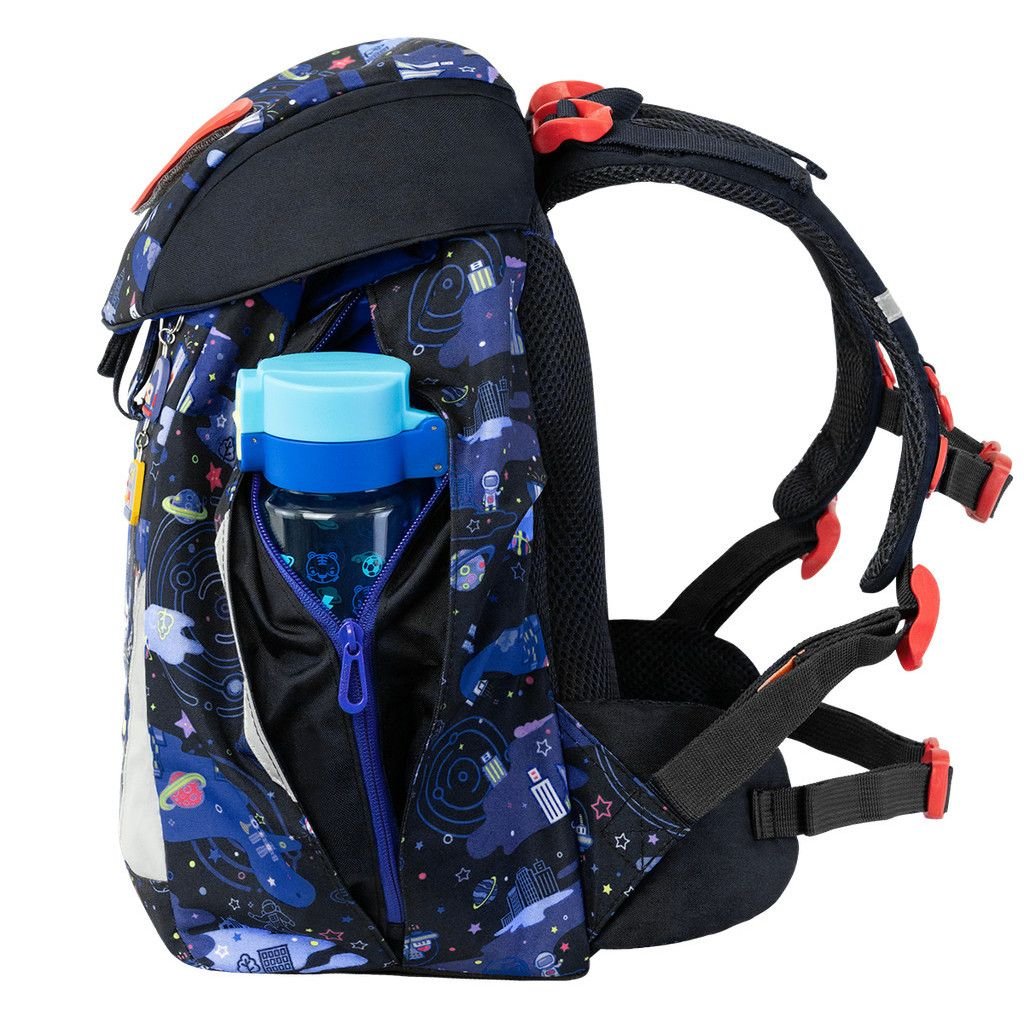 Cặp Sách Công Thái Học Tiger Family Eggie Schoolbag - Cities In Space - Tiger Family TGEG-006A