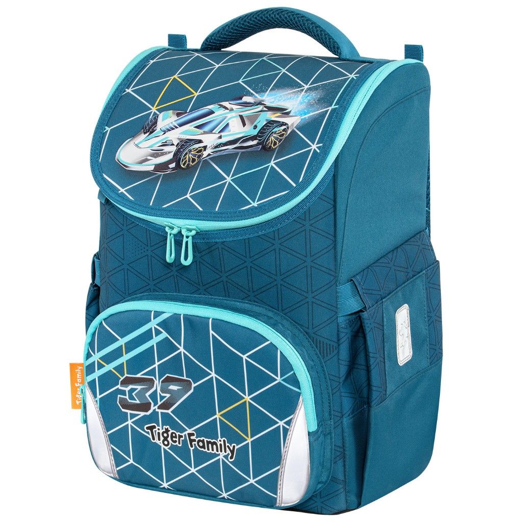 Cặp Sách Công Thái Học Tiger Family Earnest Schoolbag - Platinum - Tiger Family TGET-029A