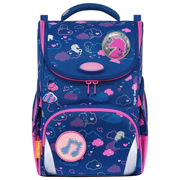 Ba Lô Cặp Chống Gù Tiger Family Học Sinh Earnest Schoolbag - Unicorn Dreams - Go Green - TGET-021A