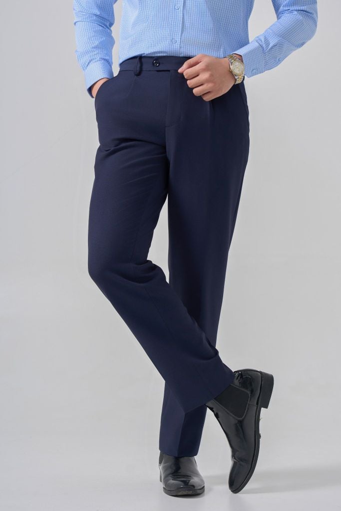 Quần âu nam có ly May 10 mã 020125935CLHM HM068CK