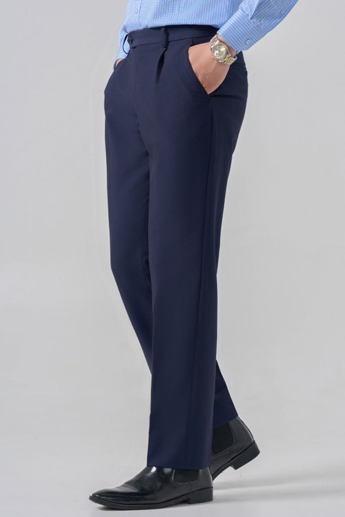 Quần âu nam có ly May 10 mã 020125935CLHM HM068CK