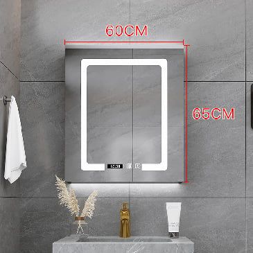 TỦ GƯƠNG PHÒNG TẮM THÔNG MINH 60cm