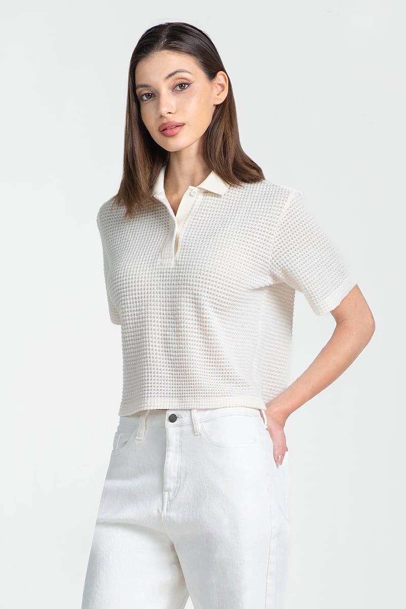 Áo Thun Polo Freelancer Dệt Lưới FWKS25SS08C