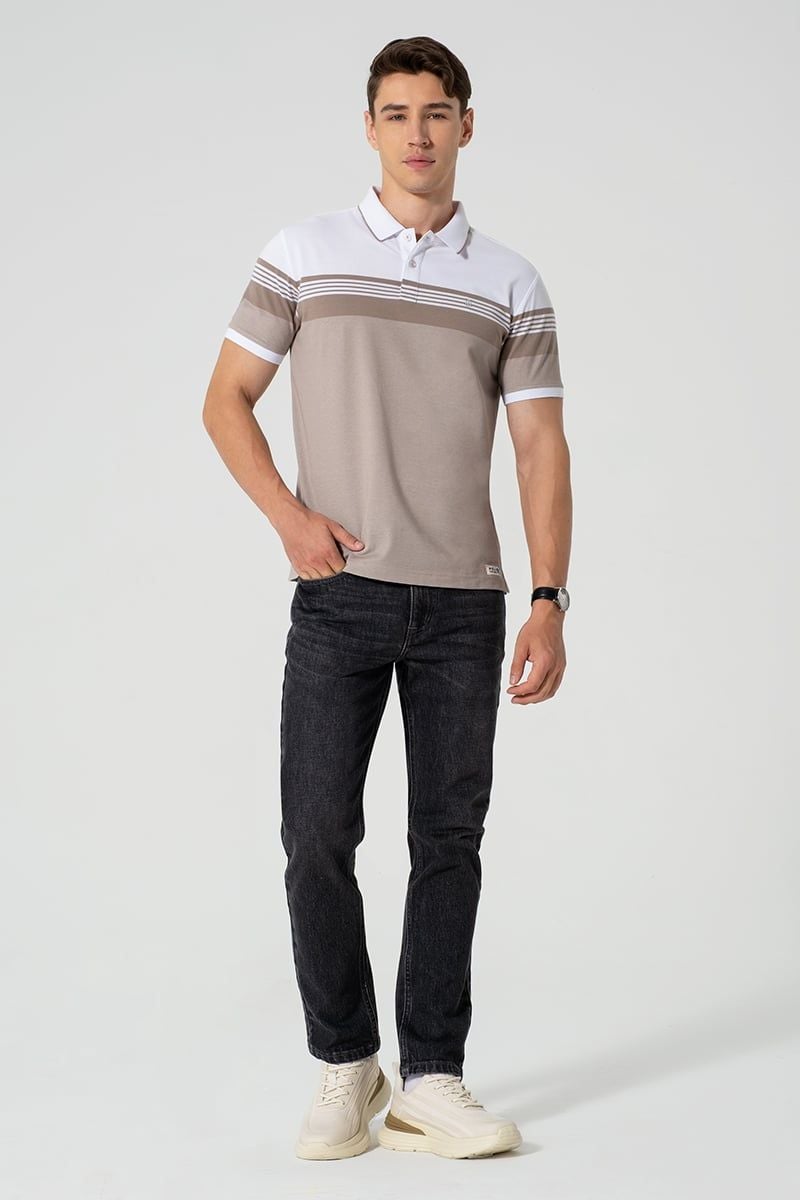 Áo Polo Tay Ngắn Form Vừa KS25SS38C-SCHE