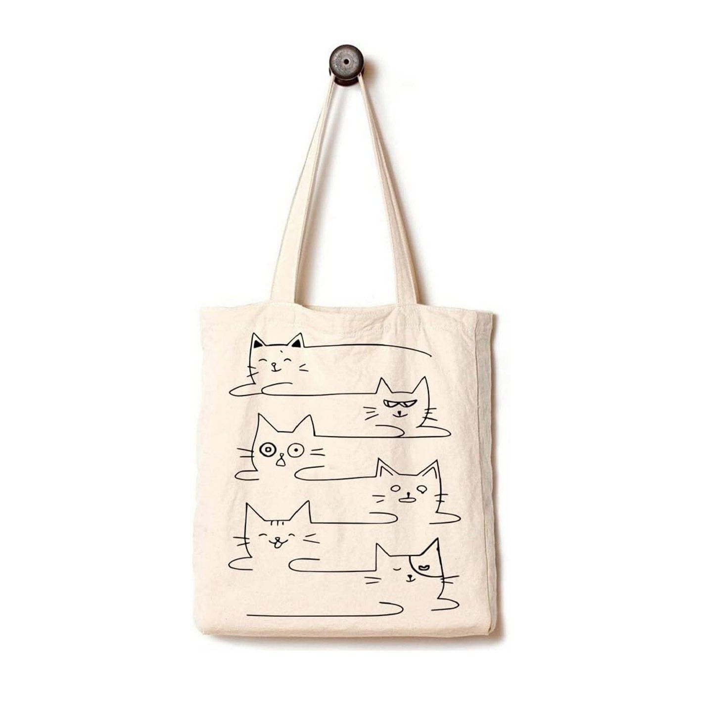 Túi Tote Naughty Cat