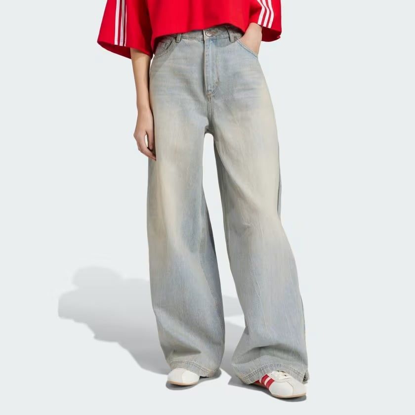 Quần dài Nữ denim khóa kéo Adilenium mùa 3
