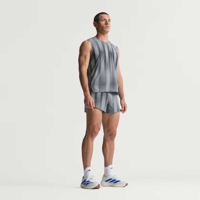 Quần short Nam chạy bộ Adizero BTN tích hợp gel