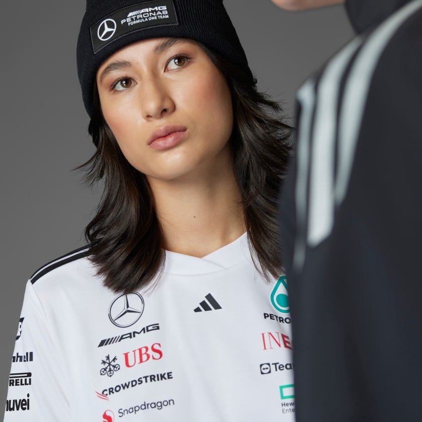 Áo thun Nữ đấu tay đua đội MERCEDES-AMG PETRONAS F1