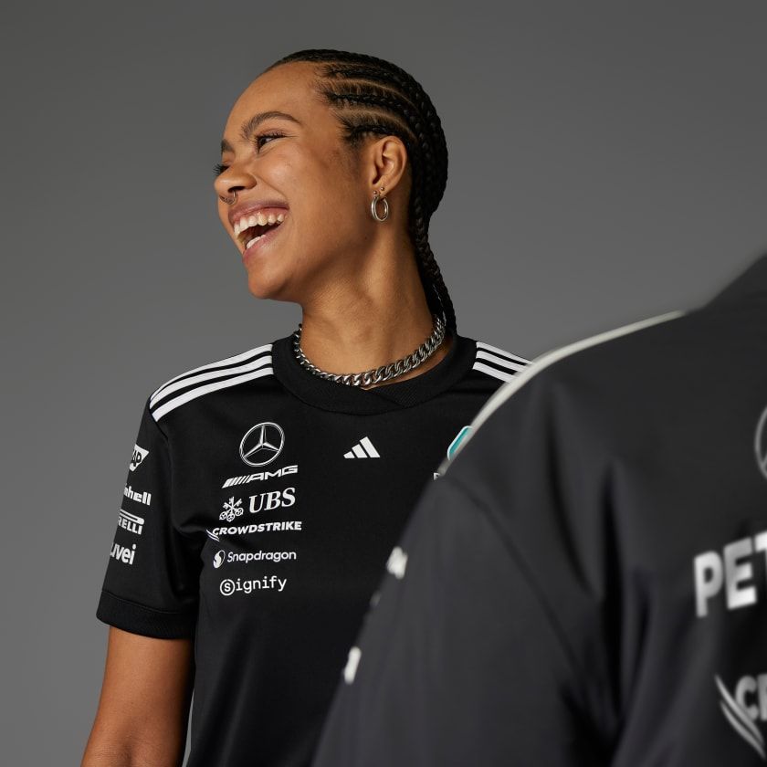 ÁO THUN NỮ JERSEY TAY ĐUA MERCEDES - AMG PETRONAS FORMULA ONE TEAM