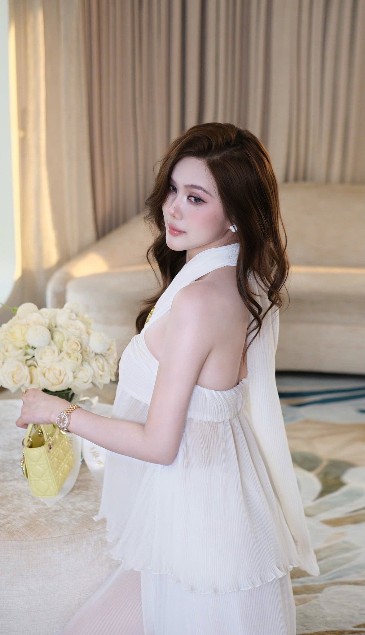 Set Yếm Dập Li Kèm Charm