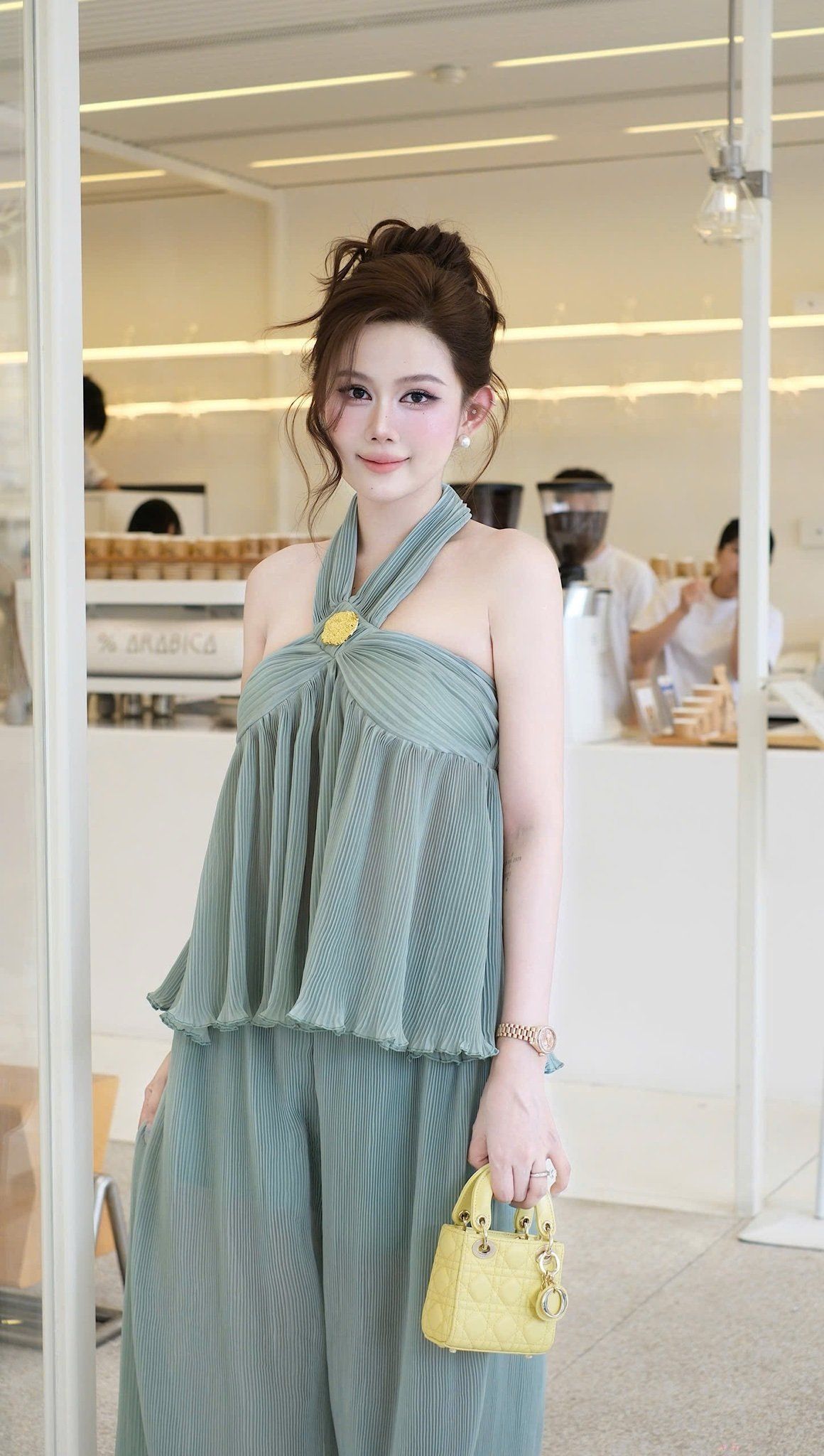 Set Yếm Dập Li Kèm Charm