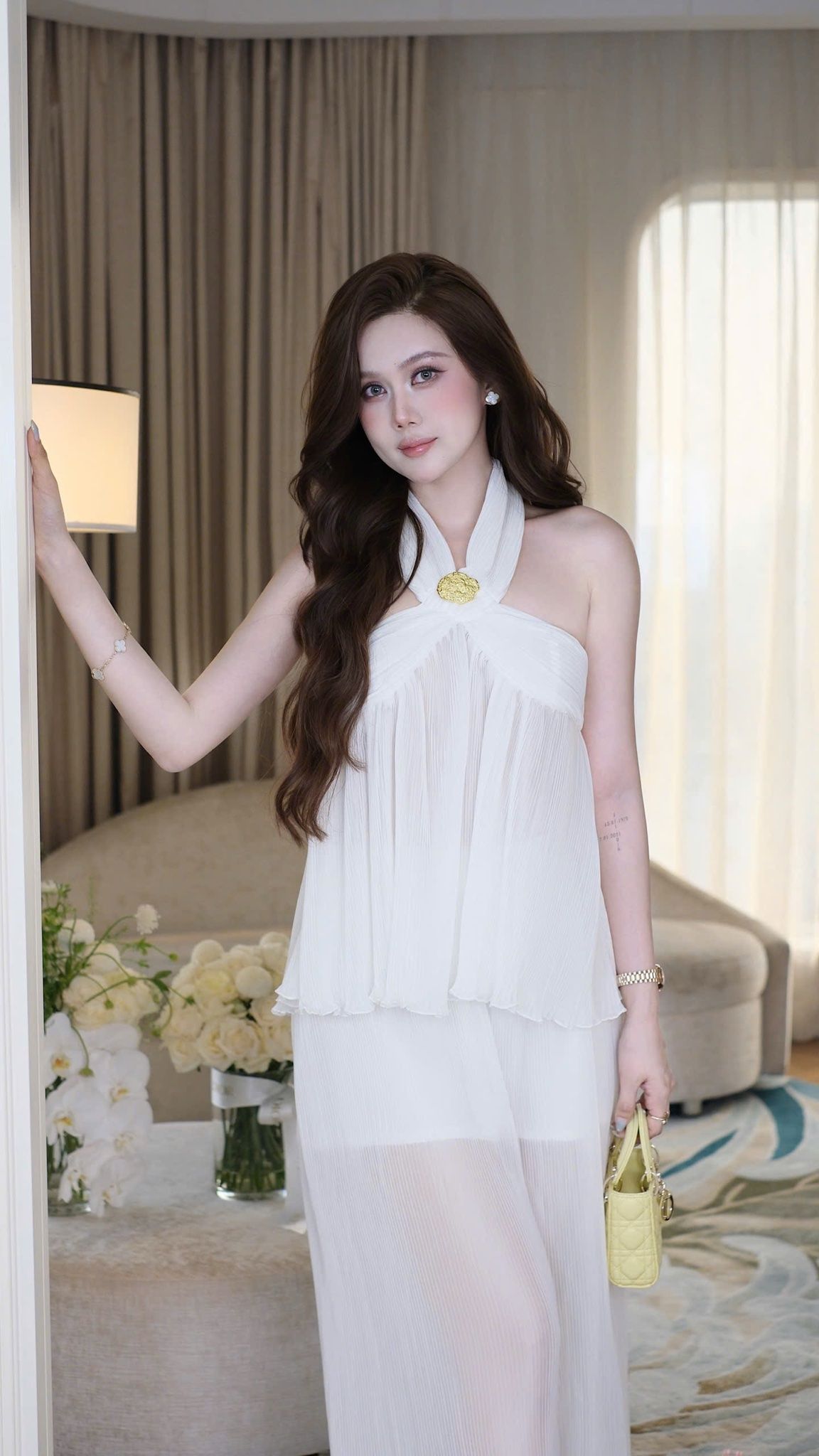 Set Yếm Dập Li Kèm Charm