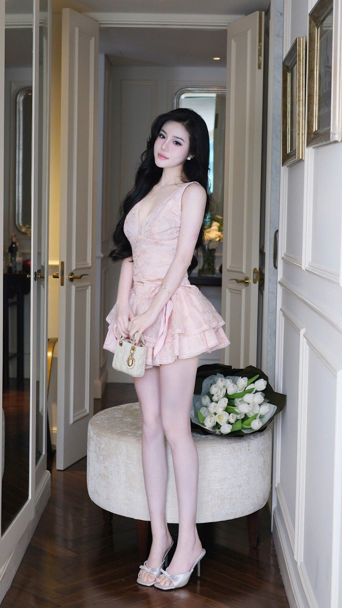 Set Họa Tiết Kèm Thắt Dây
