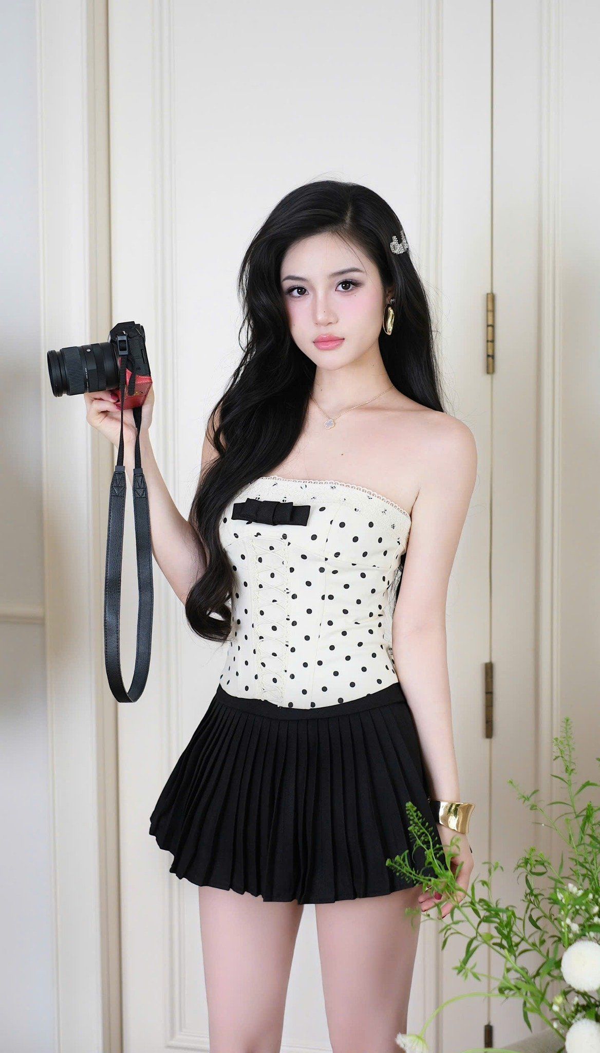 Set Cup Chấm Bi Đan Dây