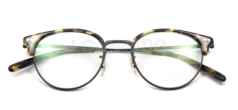 Oliver Peoples Pollack Vintage DTBK Matte Black eyeglasses