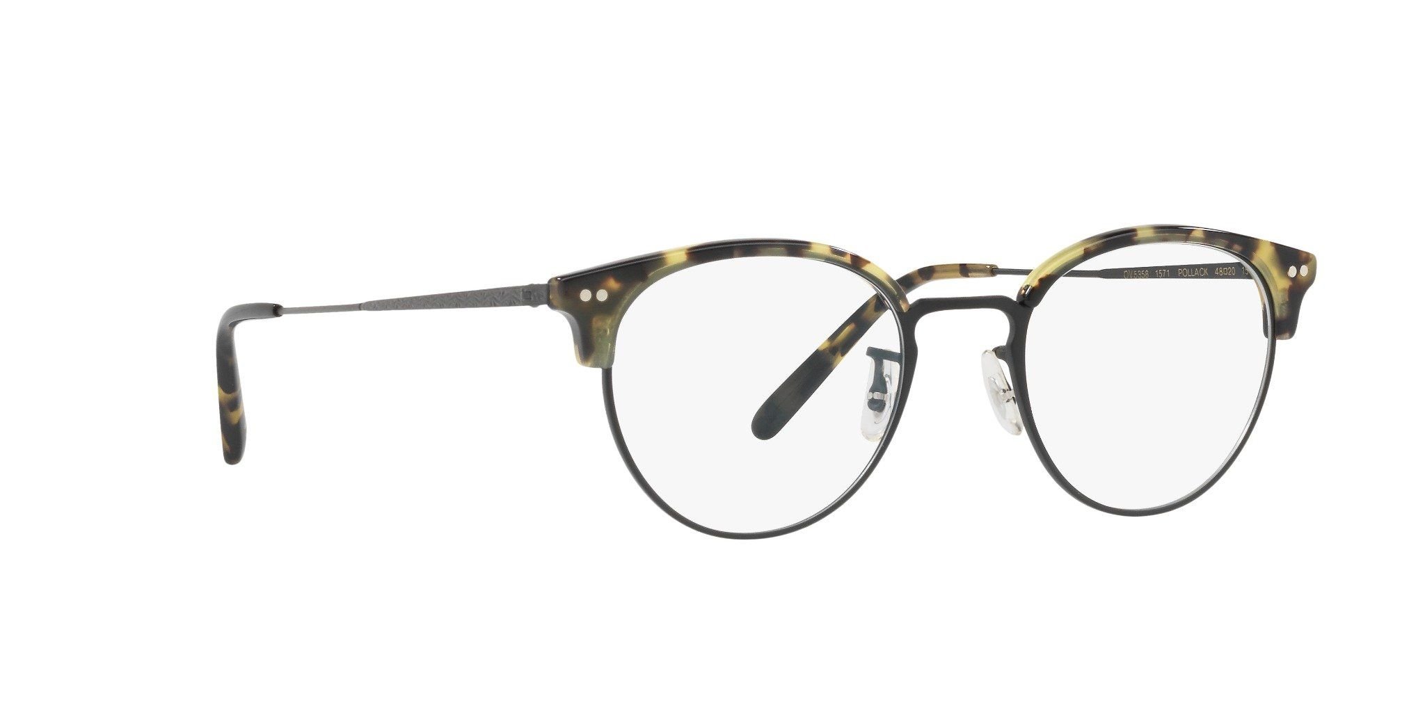 Oliver Peoples Pollack Vintage DTBK Matte Black eyeglasses